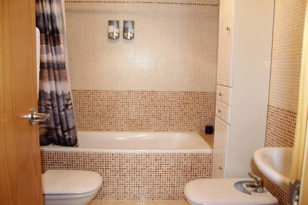Golf, Piscina Climatizada Y Playa Apartment La Envia ภายนอก รูปภาพ